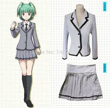 She is one of nagisa shiota 's best friends. Assassination Classroom Ansatsu Kyoushitsu Kaede Kayano Cosplay Costume Twinset Suit Pleated Skirt Skirt Costum Jewleryskirt Manufacturer Aliexpress