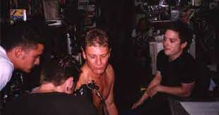 I never met her as she died before i was born, but. Sean Bean Getting His Lotr Tattoo Lord Of The Rings Lotr Cast Lotr