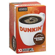 Is dunkin' donuts really giving out free donuts. Dunkin Donuts Coffee K Cup Pods Medium Roast Original Blend 10 0 37 Oz Randalls