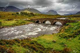 Küsten, flüsse, seen & berge prägen die landschaft der highlands. Sligachan Brucke Isle Of Skye Highland Schottland Landschaft Lizenzfreie Fotos Bilder Und Stock Fotografie Image 61620132