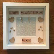 Homemade photo frame for wedding. Handmade Scrabble Frames Gifts Wedding Anniversary Birthday Celebration Scrabble Crafts Scrabble Frame Handmade Wedding Gifts