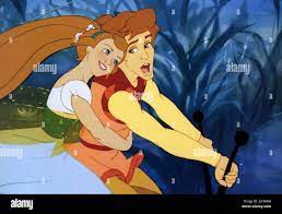 Thumbelina & Prince Cornelius Film: Thumbelina (1994) Characters: Thumbelina  & Director: Don Bluth 30 March 1994 **WARNING** This Photograph is for  editorial use only and is the copyright of TRISTAR and/or the
