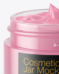 Download Opened Clear Glass Cosmetic Jar Mockup In Jar Mockups On Yellow Images Object Mockups PSD Mockup Templates