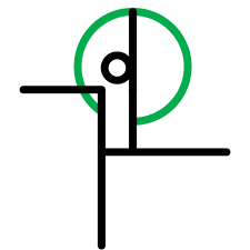 Dark Side Of Typography Gymnastics Logo Pictogram Typography