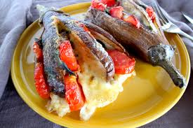Le melanzane ripiene a ventaglio sono una delle tante ricette dove le melanzane sono protagoniste. Ventagli Di Melanzane Ripiene L Orso Ghiotto