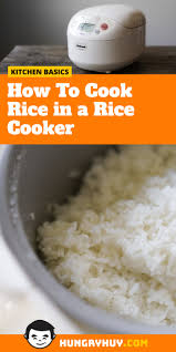 A power cooker is like a slow cooker on steroids. How To Cook Rice In A Rice Cooker Hungry Huy