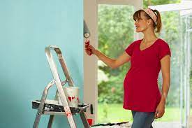 Painting While Pregnant Pregnancy Related