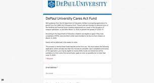 If the institution is listed on the allocation table and did not receive an award under cares a2 sip, the notice inviting applications can be in the: Some Depaul Students Voice Concerns Over Cares Act Grant Application The Depaulia