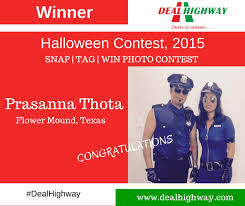 Winner For Halloween Photo Contest 2015 Prasanna Thota From Flower Mound Texas Congratulations Join The Deal Highway Snap Tag Photo Contest Contest Photo