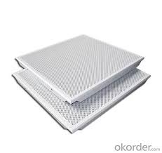 When you are satisfied that this tile is sticking, continue down the line until you reach each wall. 600 600mm Aluminum Lay In Clip In Ceiling Tile Price