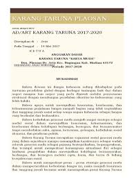 Maybe you would like to learn more about one of these? Adart Karang Taruna 2017 2020 Html Pdf