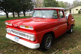 Image result for Apache Red 1964 Truck