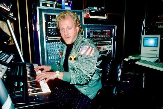 HAROLD FALTERMEYER: Harold hit the big time in 1978 when Giorgio Moroder  brought him to LA to work on the soundtrack to “Midnight Express”. They  ended up collaborating for years producing acts
