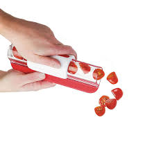 Play fruit kitchens escape 20 Fruit Slicer Tomato Grape Cherry Slicer Fruit Cake Decoration Kitchen Utensil Vegetable Slicer Kitchen Tool 20 X 7 5 X 7 Cm Red Pack Of 1 Buy Online In Antigua And Barbuda At