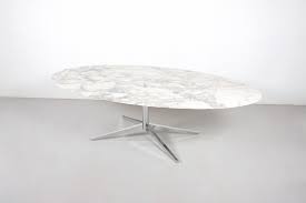 table de salle a manger ovale 2480 en marbre par florence knoll pour knoll international 1961 1 table salle a manger table marbre florence knoll