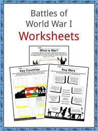In this online interactive world history worksheet, students answer 12 multiple choice questions regarding world war i. World War One Wwi Archives Kidskonnect