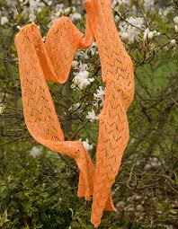 Multiples of 8 + 1. Fishtail Lace Scarf Free Knitting Pattern Knitting Bee