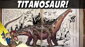 The dwarf titanosaur bravasaurus attempts to scare off a larger punatitan to little effect, both of these animals are from the late cretaceous of argentina and. Titanosaur Information Asset Preview And Dossier Breakdown Ark Survival Evolved Youtube