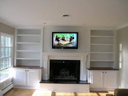 No Step Built In Tv Cabinet Fireplace Built Ins Built In Cabinets