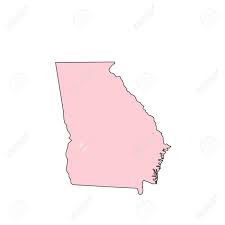 A modest spanish presence was established in the late 16th century, mostly centered on catholic mission work. Georgia Karte Isoliert Auf Weissem Hintergrund Silhouette Georgia Usa Staat Lizenzfrei Nutzbare Vektorgrafiken Clip Arts Illustrationen Image 94414034