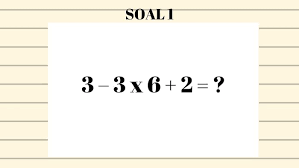 Tetapi, makin tinggi tingkat pendidikan, soal matematika semakin sulit dan semakin rumit, hingga banyak anak sekolah yang mulai jenuh. Soal Matematika Ini Nggak Rumit Bisakah Kamu Memecahkannya