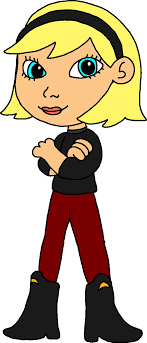 Penny Peterson dressed as Amity Blight by Blackrhinoranger