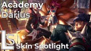 Darius' attacks and abilities have to deal damage to apply hemorrhage. Academy Darius Skin Spotlight Academy League Of Legends Patch 10 10 Youtube