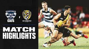 Team logo for richmond tigers. Geelong V Richmond Highlights Round 17 2020 Afl Youtube