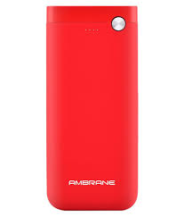 Power bank с солнечными панелями,полный тест,что внутри!!! Ambrane Pp 20 20000 Mah Li Polymer Power Bank Red Power Banks Online At Low Prices Snapdeal India