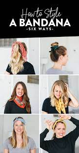 Place a hair donut or a sponge at the ends off your fringe and start rolling it toward your forehead. How To Wear A Bandana 6 Ways Fit Foodie Finds
