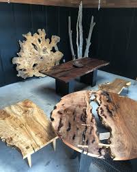 Showroom Claro Walnut Dining Table Sycamore Dining Table American Elm Coffee Table Olive Round Natural Edge Table Elm Coffee Table Wood Table Design