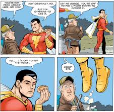 , comic reader, browser of comics, fan of the batman. Comic Excerpt The Difference Between Shazam And Superman Shazam The Monster Society Of Evil By Jeff Smith Dccomics