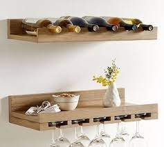 Holman Handmade Floating Entertaining Shelves Wine Glass Shelf Wine Shelves Glass Shelves