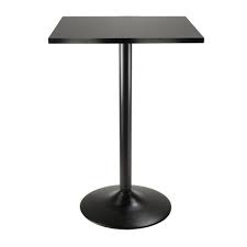 Counter tables give your dining space a whole different character than a traditional dining room table does. Obsidian Counter Height Pub Table Wood Black Winsome Target