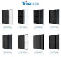 Trina 720W Solar Panels 695W 700W N-Type i-TOPCon Bifacial