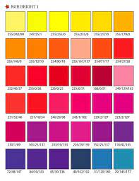 Pin On Rgb Printable Color Palette Swatches