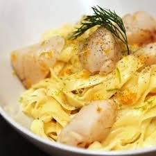 Tagliatelles Aux Noix De Saint Jacques Flambees Tagliatelles Noix De Saint Jacques Idee Recette