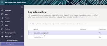 Collaborate better with the microsoft teams app. App Setup Policies In Microsoft Teams