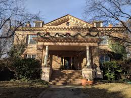 This Georgian Revival style home was designed by Alberto O. Treganza of the  noted Salt Lake City architectural firm, Ware and Treganza. The home was  buit c. 1906 for A.C. Ellis, Jr.,