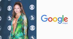 This was way before the antics of the kardashians and miley and thus google image search was born. Jennifer Lopez S Iconic Green Dress Inspired Google To Come Up With Image Search