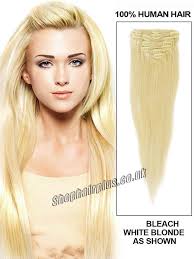 100% best exclusive results with 28 inches white blonde remy human hair 100 strands nail tip fusion hair extensions in usa and order now 28 inches white blonde remy human hair 100 strands nail tip pre bonded hair extensions with up to 55% discount on each purchase at markethairextension. 18 Inch 7pcs Clip In Human Hair Extensions Straight 60 White Blonde Clip In Hair Extensions Shophairplus Co Uk Image 1967775 On Favim Com