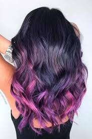 31 Unique Purple And Black Hair Combinations Hair Color Hair Hair Color For Black Hair Hair Color Purple Hair Styles
