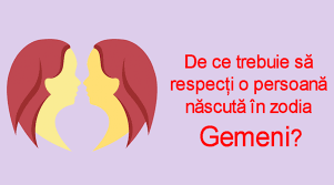 Nativa din zodia gemeni este ambitioasa, tenace si reuseste imediat sa atraga barbatii prin veselia ei debordanta. De Ce Trebuie SÄƒ RespecÈ›i O PersoanÄƒ NÄƒscutÄƒ In Zodia Gemeni Wawlist