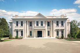 Opulent and grand, french chateau house plans are based on the monumental style of 16th century french mansions and castles. Silverwood House A Newly Built Limestone Mansion In Surrey England Mansions Limestone House House Outside Design