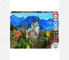 The jigsaw collection includes more than 300 puzzles made of professional photos and famous paintings (you can see it below). Neuschwanstein Castle Jigsaw Puzzles Educa Borras Hohenschwangau Castle Castle Game World Castle Png Pngwing