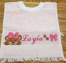 Stoney creek cross stitch charts & patterns. Handmade Cross Stitched Baby Bib Charles Craft Toddler Etsy In 2021 Cross Stitch Baby Cross Stitch Stitch