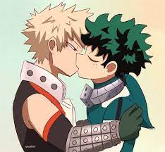 The video is originally about 3 minutes long but. Bakudeku Kiss By Spatziline Redbubble My Hero Academia Episodes My Hero Academia Memes Hero Academia Characters