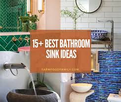 They can be the focal point in bathrooms, or blend in with. 14 Unique Bathroom Sink Ideas Designs For 2021