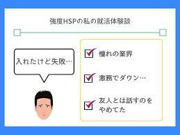 強度hspの私の就活体験談 就活 就職活動 面接