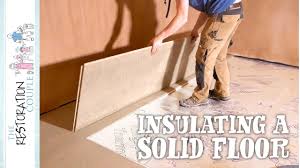 In this episode we have just finished pouring the ground floor concrete slab of the side extension we will be following the progress throughout the night of. Insulating A Concrete Slab Diy Garage Conversion Floating Floor Youtube
